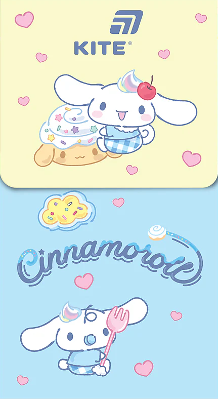 Блокнот А6 60 аркушів клітинка на магніті «Cinnamoroll»