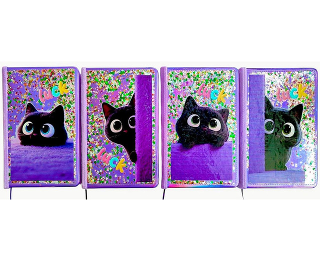 Блокнот А5 80 аркушів Cat 2″