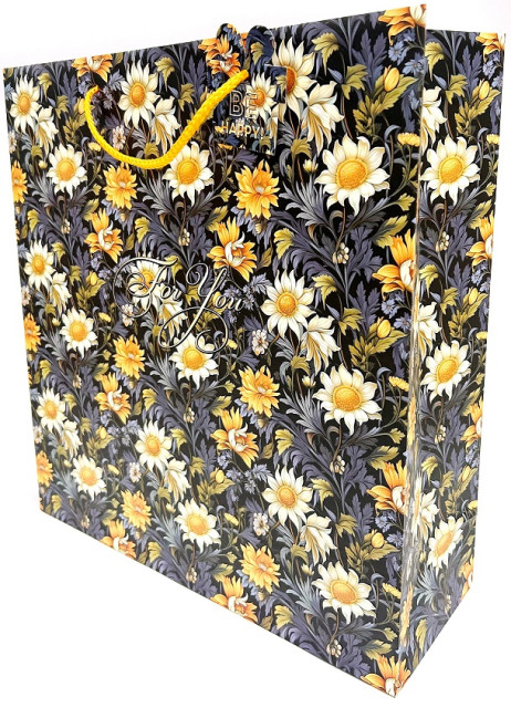 Пакет подарунковий 35×37×12см