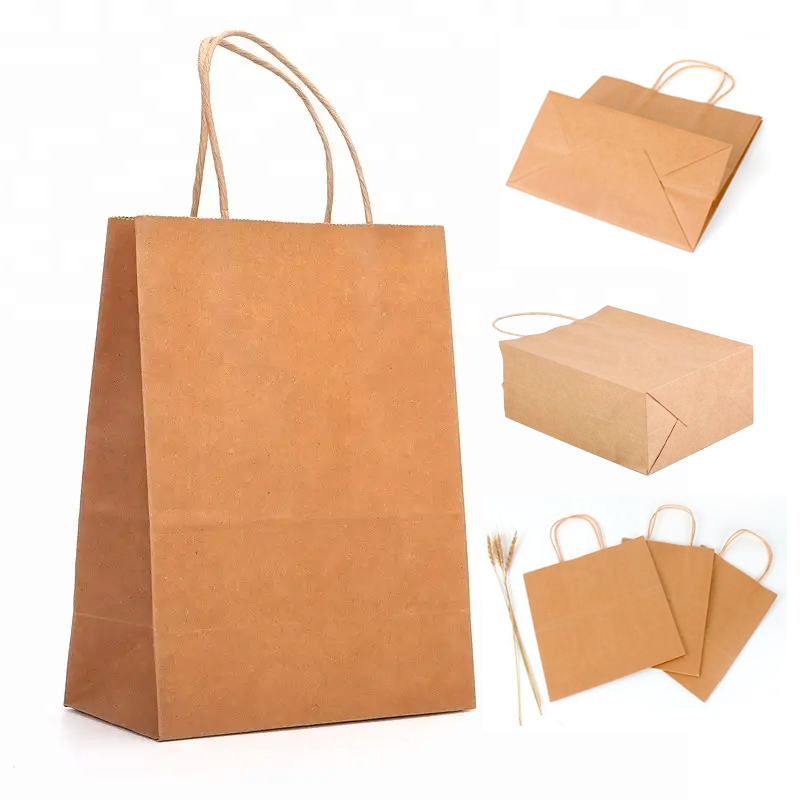 Пакет подарунковий крафт 22×11×27см
