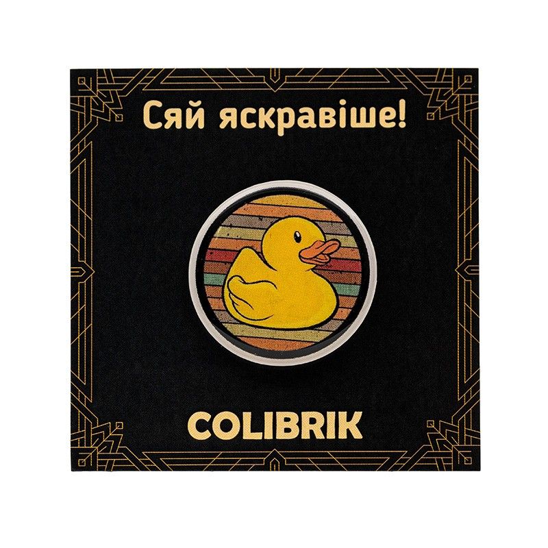 Значок пін «Качка»