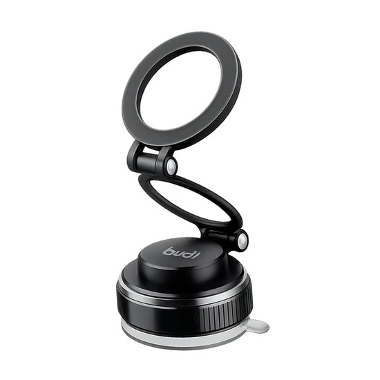Автомобільний тримач для телефону Budi CM596B магнітний black