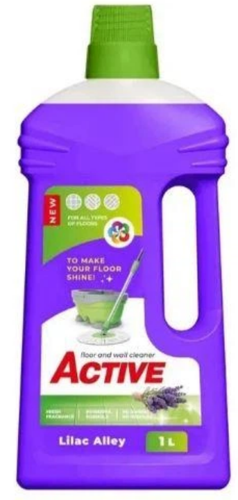 Миючий засіб «Active» Lilac Alley Floor Cleaner 1л універсальний