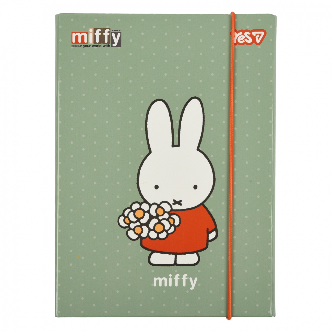 Папка для зош. В5 «Miffy» на резинці картон