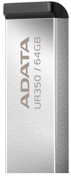 Флеш-пам`ять 64GB «Adata» UR 350 64Gb Silver/Black