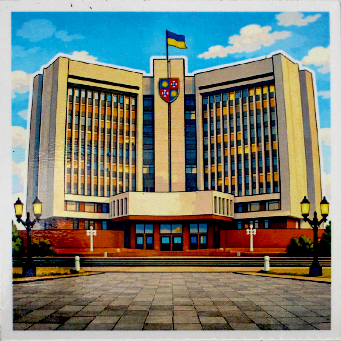 Магніт 7×7 №13 «Книжка»