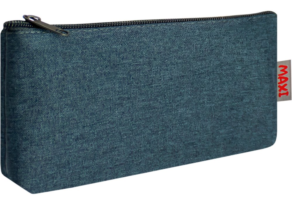 Пенал «Maxi» м'який, 20×9×4см, 1 відділення, темно-синій