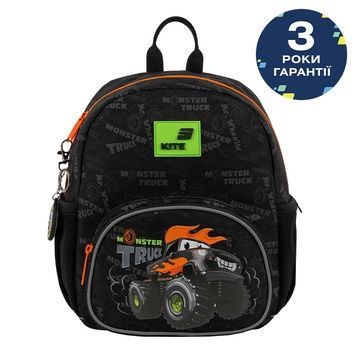 Рюкзак Kids Monster Truck 1 відділення, 3 кишені