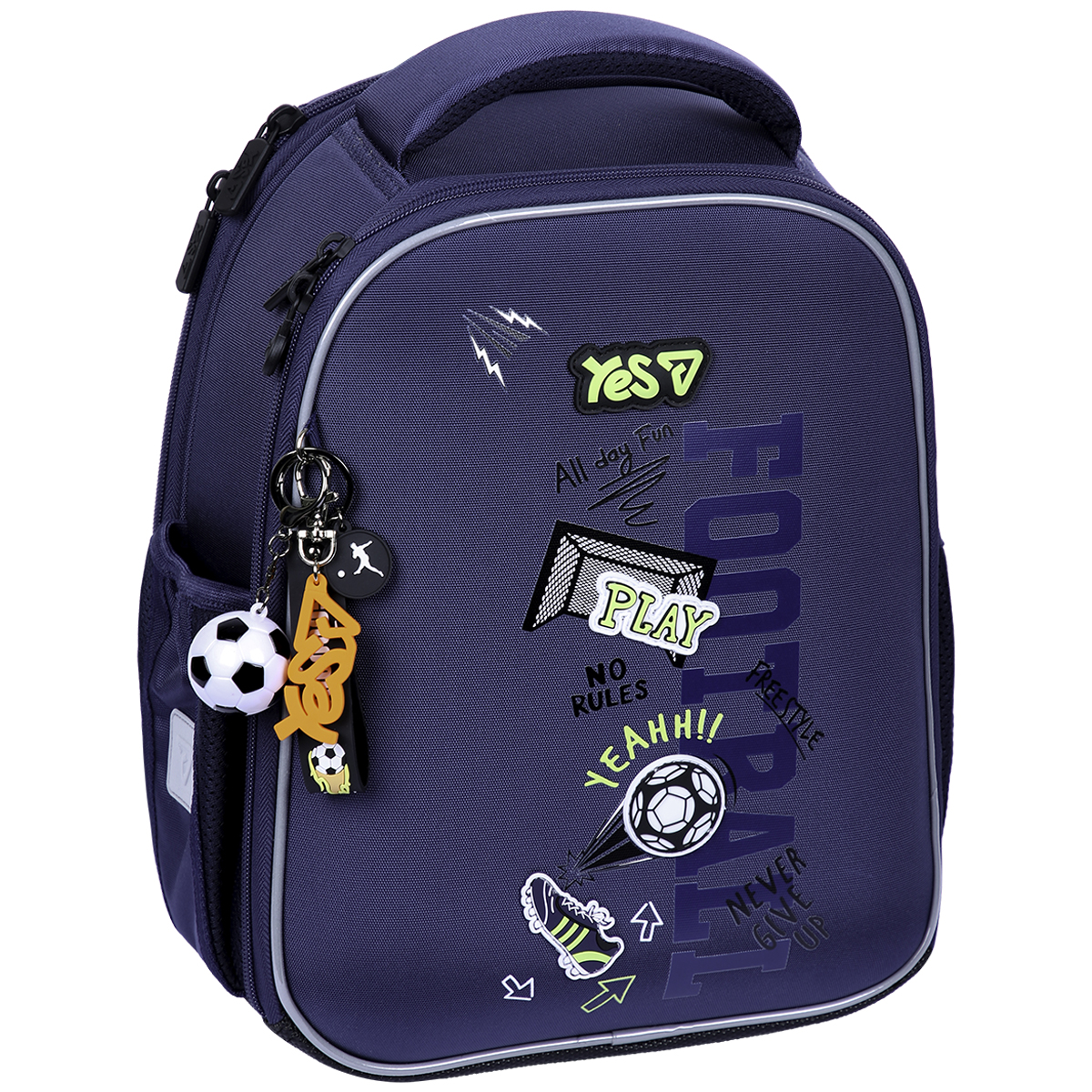 Рюкзак каркасний H-100S Play Football 2 відділення, 2 кишені