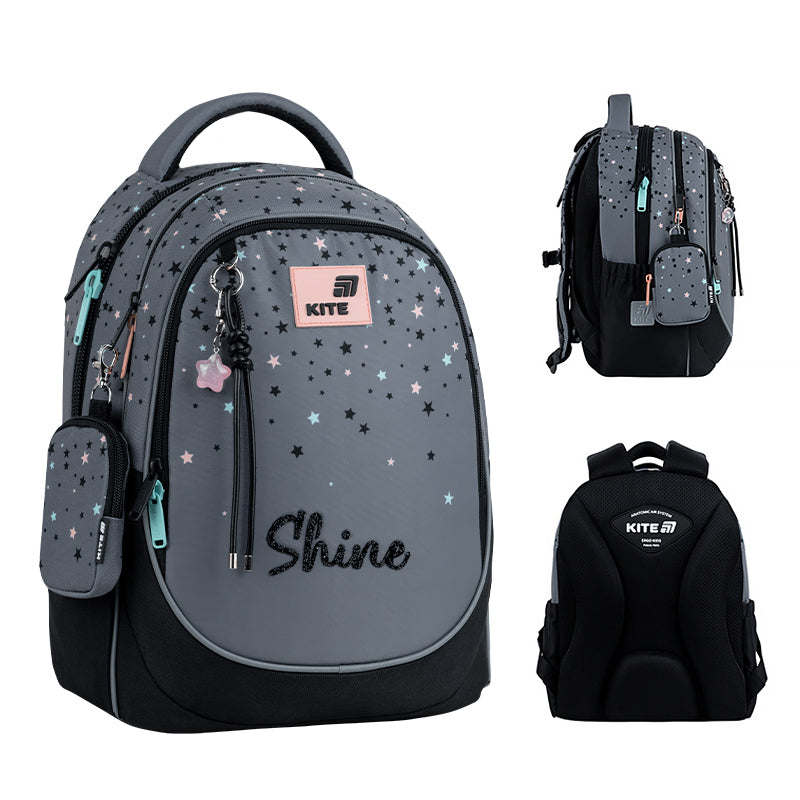 Рюкзак Education Shine 3 відділення 2 кишені
